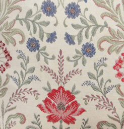 Enhanced Living Red Floral, 100% Blackout, Thermal Curtains With Tape Top Header (Pair) - 90 X 90 Inch (229 X 229Cm) - thumbnail 5