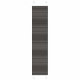Walplus Pleated Blind Black 50X200 Cm Fabric Width 49.4 Cm Polyester - thumbnail 1