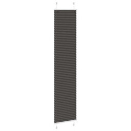 Walplus Pleated Blind Black 50X200 Cm Fabric Width 49.4 Cm Polyester - thumbnail 3