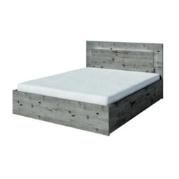 Arte Rustic Oak Wellington Divan Bed 160Cm - Led Headboard & Under-Bed Storage For A Serene, Organised Bedroom