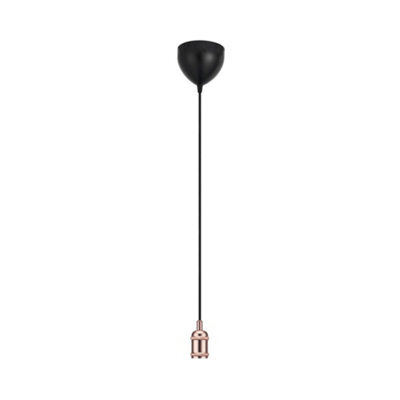 Nordlux Avra Indoor Pendant Light Brown Metal E27 Retro - Mains Powered, Ip20 - image 1