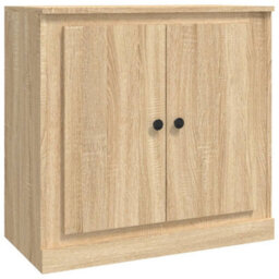 Berkfield Sideboard Sonoma Oak 70X35.5X67.5 Cm Engineered Wood - thumbnail 2