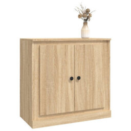 Berkfield Sideboard Sonoma Oak 70X35.5X67.5 Cm Engineered Wood - thumbnail 4