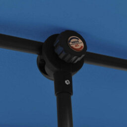 Walplus Garden Parasol With Aluminium Pole 2X1.5 M Azure Blue - thumbnail 8
