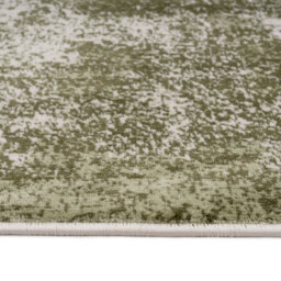 Loomed Green Distressed Abstract Bedroom Living Area Rug 160X230Cm - thumbnail 6