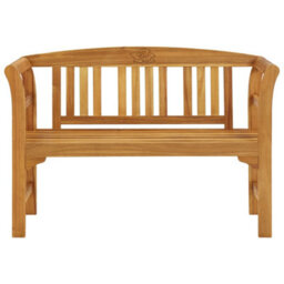 Walplus Garden Bench 114 Cm Solid Acacia Wood - thumbnail 2
