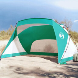Berkfield Beach Tent Sea Green 274X178X170/148 Cm 185T Polyester