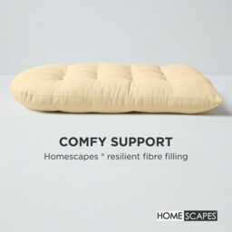 Homescapes Hanging Swing Chair Cushions For Garden, Outdoor Egg Chair Seat Pad Cushions, Cream, 80 X 120 Cm - thumbnail 5