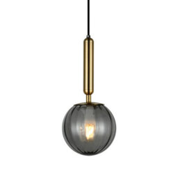 Luminosa Lighting Luminosa Ravena Modern 1 Light Slim Pendant Ceiling Light, E27 Led - thumbnail 1
