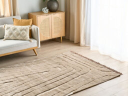Beliani  Rug Sazoo Beige 160 X 230 Cm - thumbnail 2