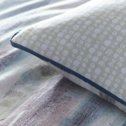 Appletree Landscape 100% Cotton Floral Light Blue Duvet Cover Set - thumbnail 4