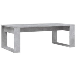 Berkfield Modern Coffee Table Concrete Grey 102X50X35 Cm Engineered Wood - thumbnail 6