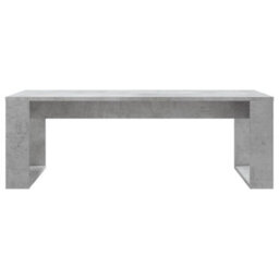 Berkfield Modern Coffee Table Concrete Grey 102X50X35 Cm Engineered Wood - thumbnail 4