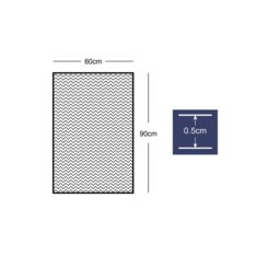 GoodHome Boykins Grey Geometric Barrier Mat, 60Cm X 90Cm - thumbnail 6