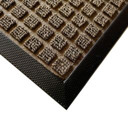 GoodHome Boykins Grey Geometric Barrier Mat, 60Cm X 90Cm - thumbnail 4