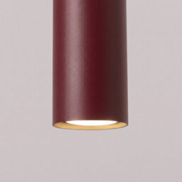 Sollux Lighting Lagos Steel Burgundy 1 Lights Modern Pendant Lamps - thumbnail 7