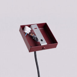 Sollux Lighting Lagos Steel Burgundy 1 Lights Modern Pendant Lamps - thumbnail 4