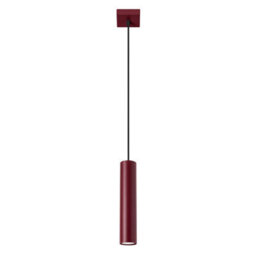Sollux Lighting Lagos Steel Burgundy 1 Lights Modern Pendant Lamps