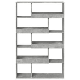 Berkfield Room Divider Concrete Grey 100X33X156.5 Cm Engineered Wood - thumbnail 4