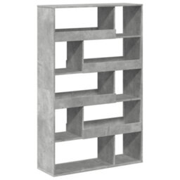 Berkfield Room Divider Concrete Grey 100X33X156.5 Cm Engineered Wood - thumbnail 6