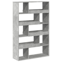 Berkfield Room Divider Concrete Grey 100X33X156.5 Cm Engineered Wood - thumbnail 2