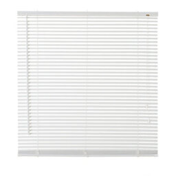 White Pvc Venetian Blind (W)160Cm (L)180Cm
