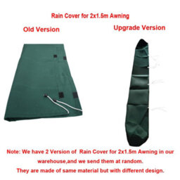 Sundaze 2M Garden Patio Awning Canopy Sun Shelter Dust Protective Storage Rain Cover Green - thumbnail 4