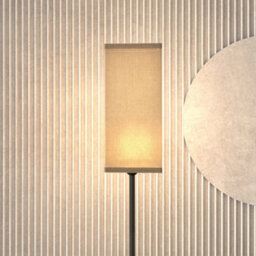 Wyld Haus Sekafi 161.5Cm Black Metal Floor Lamp With Beige Faux Linen Shade And Foot Switch - thumbnail 8