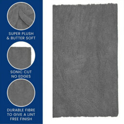 2X Microfibre Car Drying Towel Xl Super Absorbent Large - thumbnail 4