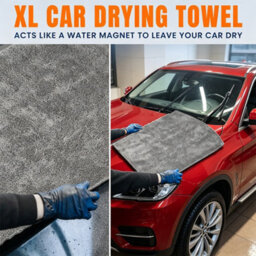 2X Microfibre Car Drying Towel Xl Super Absorbent Large - thumbnail 6
