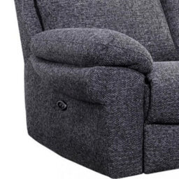 Furniture Instore Tanya Grey Fabric Electric Recliner Armchair - thumbnail 4