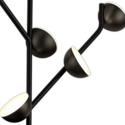 Luminosa Lighting Luminosa Adn 8 Light Wall Lamp, 24W Led, 3000K, 1600Lm, Black, 3Yrs Warranty - thumbnail 4