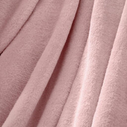 Ohs Ultra Soft Blanket Throw Warm Flannel Fleece - Blush, 150 X 200 Cm - thumbnail 1