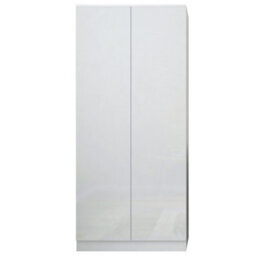 Fwstyle Stora 2 Door Double White Gloss Wardrobe Push To Open Soft Close (H) 180 (W) 80 (D) 50Cm - thumbnail 5