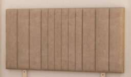 Somnior Beds Somnior Alexas Plush Velvet 5Ft King Divan Bed Base With Upholstered Headboard Beige - thumbnail 4