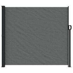 Walplus Retractable Side Awning Garden Sun Shade Canopy Gazebo For Back Door, Porch, Patio Anthracite 180X300 Cm - thumbnail 3