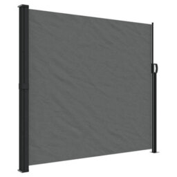 Walplus Retractable Side Awning Garden Sun Shade Canopy Gazebo For Back Door, Porch, Patio Anthracite 180X300 Cm - thumbnail 2