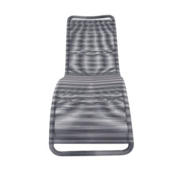 Charles Bentley Zanzibar Sun Lounger Bed Grey Sun Lounger Seat Garden Rattan - thumbnail 3