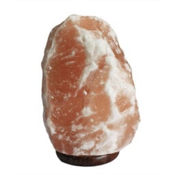 Natural Himalayan Salt Lamp With Uk Fitting, 8-10Kg, Ionizer - thumbnail 1