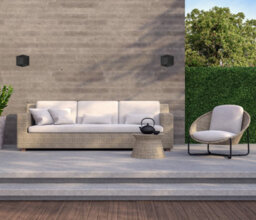 Luminosa Lighting Luminosa Bari Ii Outdoor Up Down Wall Lamp Black 4000K Neutral White 2Xled Ip54 - thumbnail 2