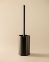 Cosmic Toilet Brush, Free-Standing, Brushed Black Pvd, Architect S+ Collection - thumbnail 2