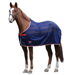 Weatherbeeta Scrim Cooler Standard Neck Rug Navy/red/white (4 Ft) - thumbnail 2