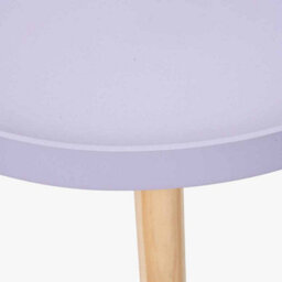 Pacific Lifestyle Halston Lilac Wood Veneer And Natural Pine Wood Side Table - thumbnail 6