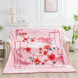 Gc Gaveno Cavailia Reversible Flower Insomnia Stress Fleece Bed Blanket 5Kg Sherpa Fleece Floral Heavy Blanket For Adult 200X240Cm - thumbnail 5