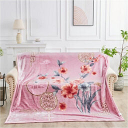 Gc Gaveno Cavailia Reversible Flower Insomnia Stress Fleece Bed Blanket 5Kg Sherpa Fleece Floral Heavy Blanket For Adult 200X240Cm - thumbnail 4