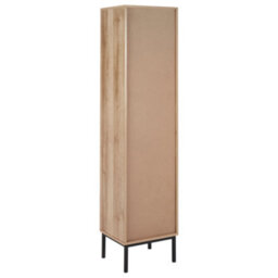 Wyld And Coco Bohonest Bathroom Cabinet With Braided Rattan Front 40 X 165 Cm - thumbnail 6