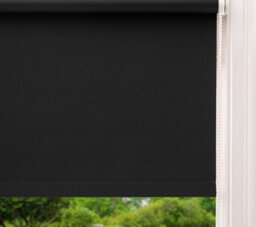 Lister Cartwright Blackout Plain Roller Blinds Windows Blind Child Safety Included (Black, 120 Cm Width X 160 Cm Drop) - thumbnail 6
