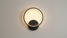 Led Wall Sconce Light In Black  Modern Interior Accent Lighting For Bedroom Living Room - thumbnail 1