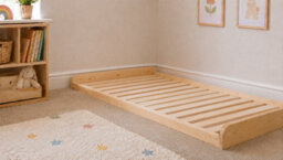 Strictly Beds And Bunks Leon Montessori Pine Low Floor Bed Frame, 4Ft Small Double - thumbnail 8