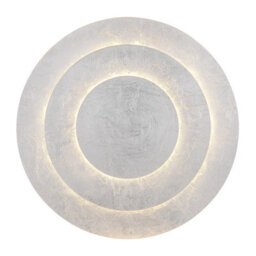 Luminosa Lighting Luminosa Heda 35Cm Integrated Led Semi Flush Ceiling Light Silver Colored Led 3000K - thumbnail 3